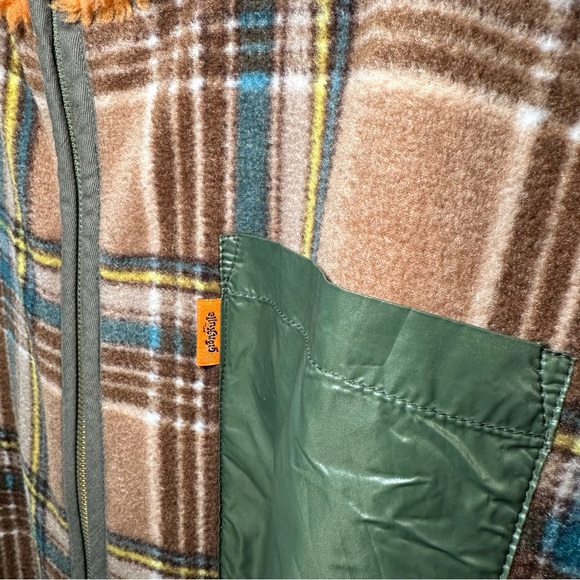 Linda 2.0 Brown Plaid Fleece Jacket - Picture 7 of 10